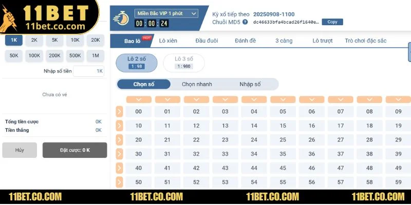 Giới thiệu khái niệm và cơ chế hoạt động lô đề xổ số MD5