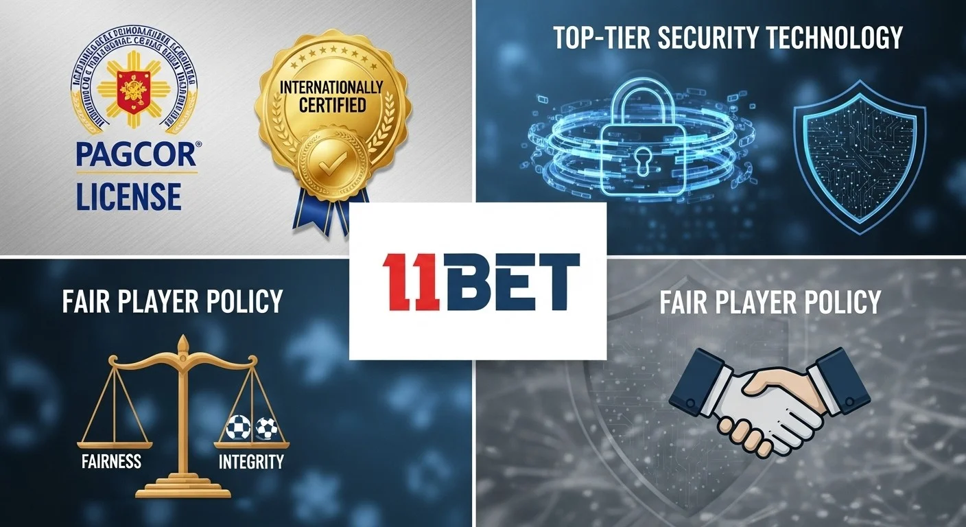 11Bet cực kỳ uy tín với giấy phép và độ bảo mật cực cao